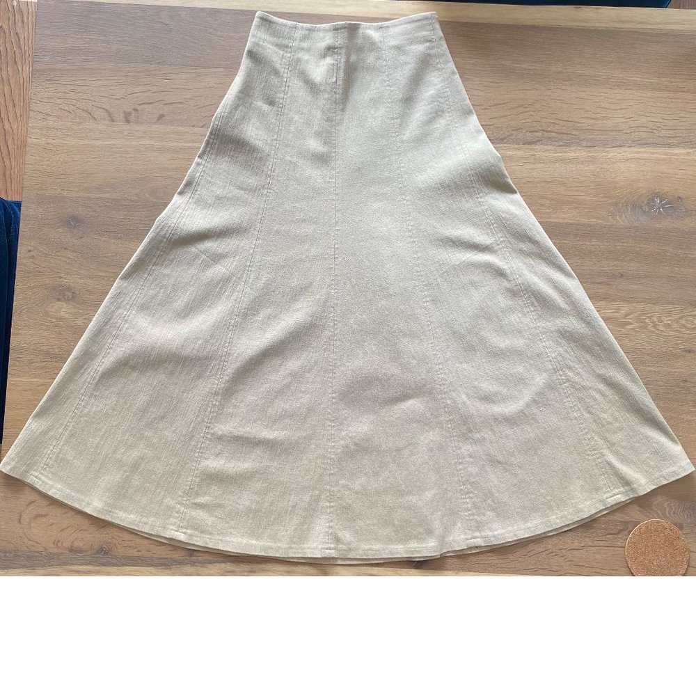 Tilley High Waist Midi Travel Skirt - XS